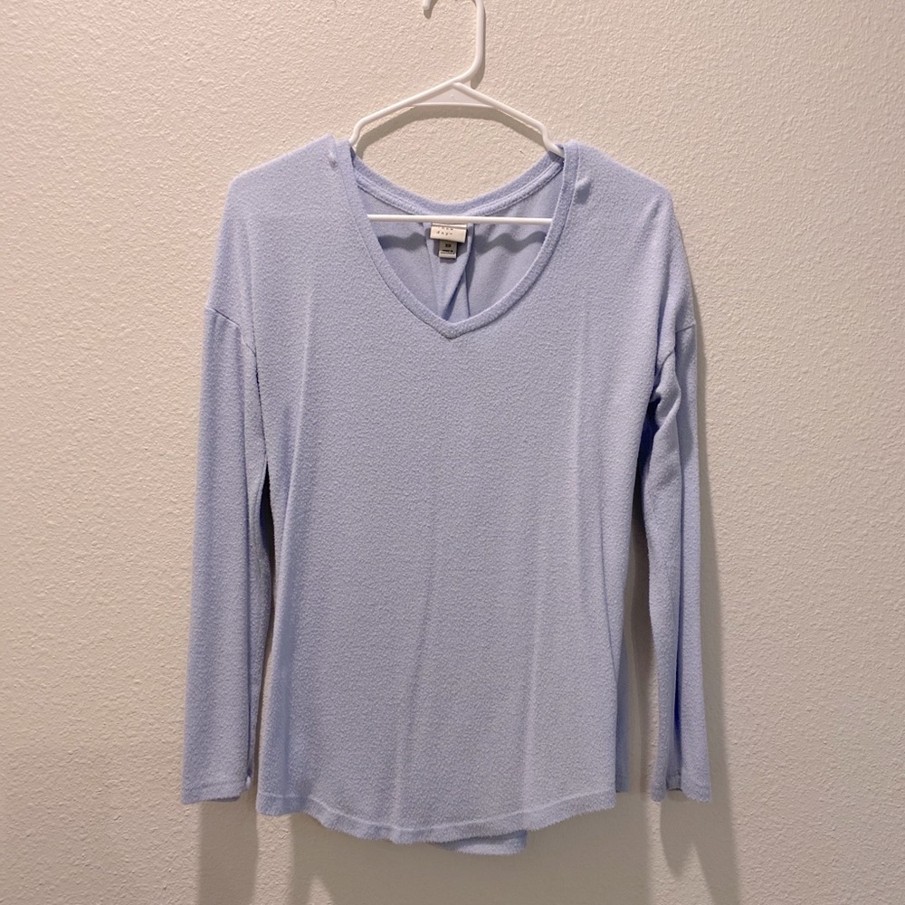 Light blue sweater